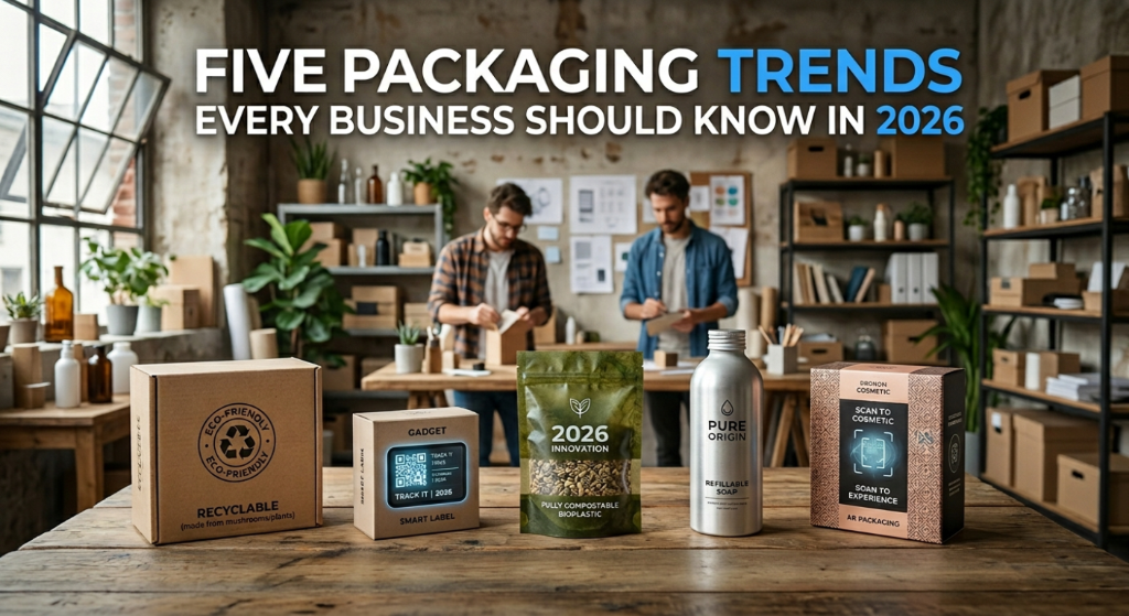 Read more about the article Five Packaging Trends Every Business Should Know in 2026