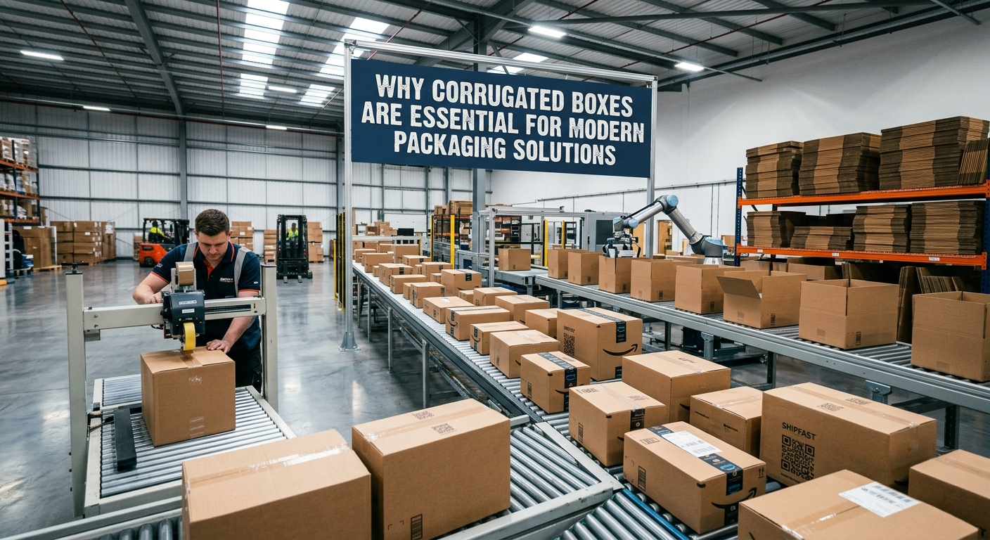 You are currently viewing Why Corrugated Boxes Are Essential for Modern Packaging Solutions