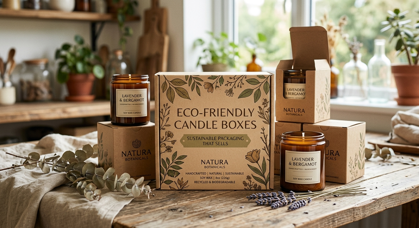 You are currently viewing Eco-Friendly Candle Boxes: Sustainable Packaging That Sells