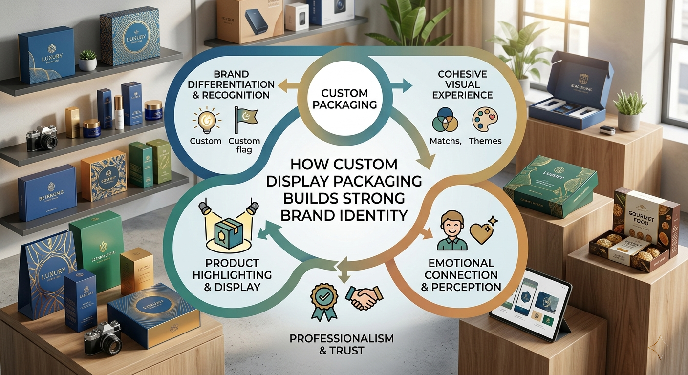 You are currently viewing How Custom Display Packaging Builds Strong Brand Identity