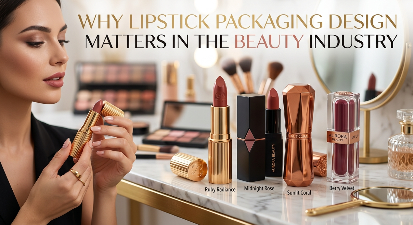You are currently viewing Why Lipstick Packaging Design Matters in the Beauty Industry